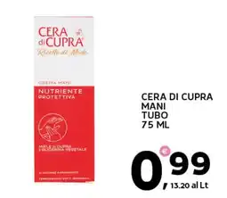 Extra Supermercati Cera di cupra mani tubo offerta