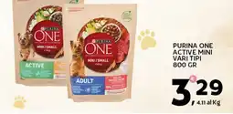 Extra Supermercati Purina one active mini offerta