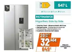 Expert Hisense RS711N4WCE Frigorifero Side by Side offerta
