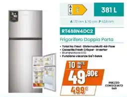 Expert Hisense RT488N4DC2 Frigorifero Doppia Porta offerta