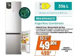 Expert Hisense RB440N4ACD Frigorifero Combinato offerta