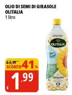 Tigros Olio di semi di girasole OLITALIA offerta