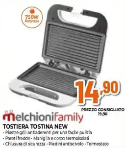 Expert Melchionifamily tostiera tostina new offerta