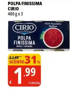 Tigros Polpa finissima CIRIO offerta