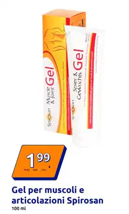 Action Gel per muscoli e articolazioni Spirosan offerta