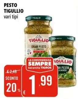Tigros Pesto TIGULLIO offerta