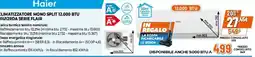 Expert Haier CLIMATIZZATORE MONO SPLIT 12.000 BTU H1U12RDA SERIE FLAIR offerta