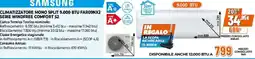 Expert SAMSUNG CLIMATIZZATORE MONO SPLIT 9.000 BTU FAR09NX2 SERIE WINDFREE COMFORT S2 offerta
