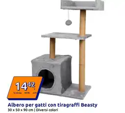 Action Albero per gatti con tiragraffi Beasty offerta