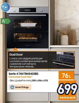 Unieuro SAMSUNG Serie 4 NV7B45403BS offerta