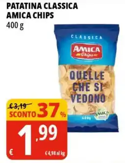 Tigros Patatina classica AMICA CHIPS offerta