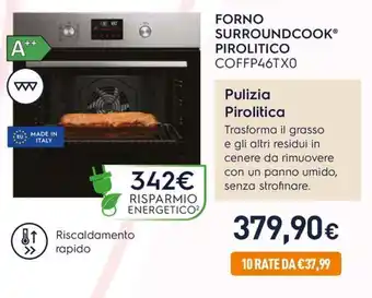 Electrolux FORNO SURROUNDCOOK PIROLITICO COFFP46TXO