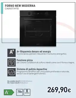 Unieuro CANDY FORNO NEW MODERNA CA6N3T1HTB offerta