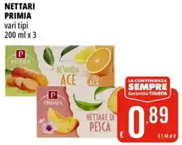Tigros NETTARI PRIMIA offerta