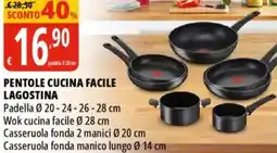 Tigros Pentole cucina facile lagostina offerta