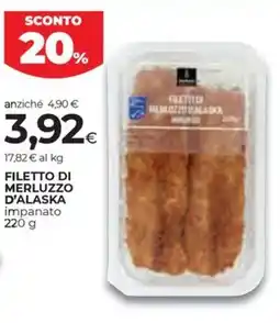 Coop Filetto di merluzzo d'alaska offerta
