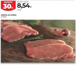 Coop Arista di suino offerta