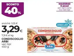 Coop Condiscoglio ARBI offerta