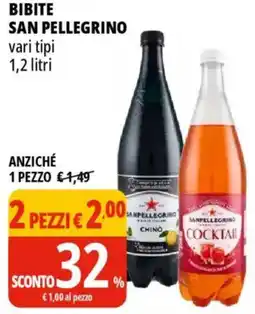 Tigros Bibite SAN PELLEGRINO offerta