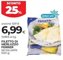 Coop Filetto di merluzzo FERRER offerta