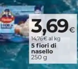 Coop 5 fiori di nasello FINDUS offerta