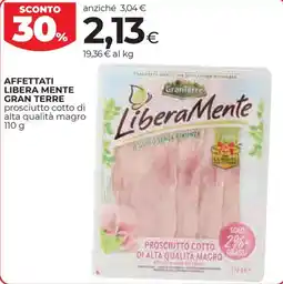 Coop Affettati libera mente GRAN TERRE offerta