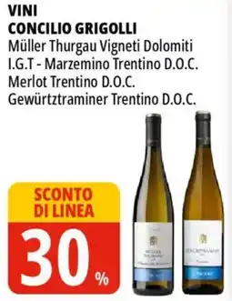 Tigros Vini concilio grigolli offerta