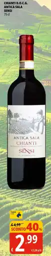 Tigros Chianti d.o.c.g. antica sala SENSI offerta
