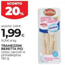 Coop Tramezzini beretta più offerta