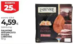 Coop Salmone affumicato scozia LABEYRIE offerta