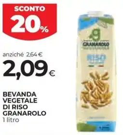 Coop Bevanda vegetale di riso GRANAROLO offerta