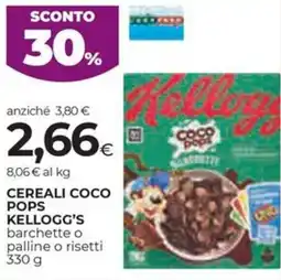 Coop Cereali coco pops KELLOGG'S offerta
