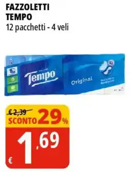 Tigros Fazzoletti TEMPO offerta
