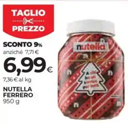 Coop Nutella ferrero offerta
