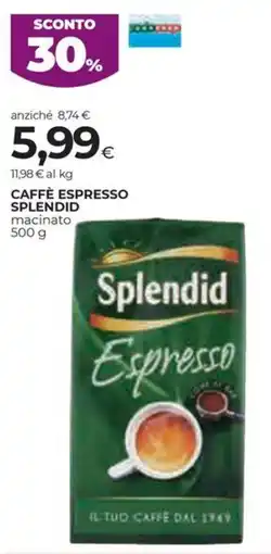 Coop Caffè espresso SPLENDID offerta