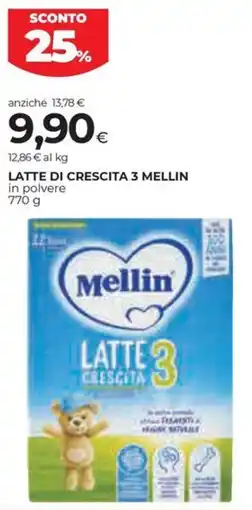 Coop Latte di crescita 3 MELLIN offerta