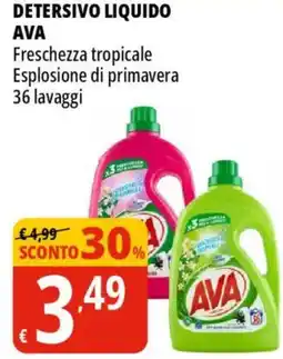 Tigros Detersivo liquido AVA offerta