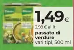 Coop Knorr passato di verdure offerta