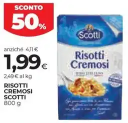 Coop Risotti cremosi SCOTTI offerta