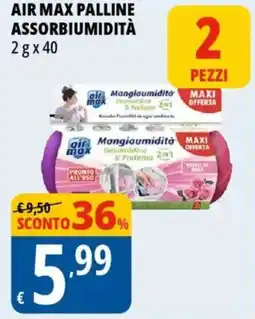 Tigros Air max palline assorbiumidità offerta