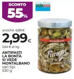 Coop Antipasti la bontà si vede MONTALBANO offerta