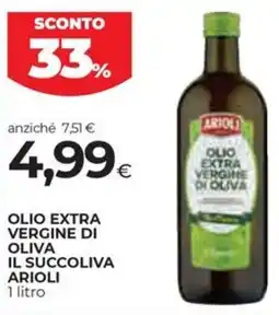 Coop Olio extra vergine di oliva il succoliva ARIOLI offerta