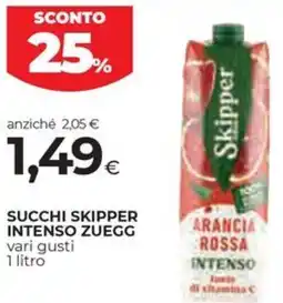Coop Succhi skipper intenso ZUEGG offerta