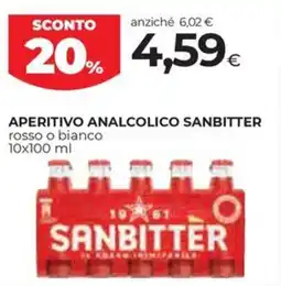 Coop Aperitivo analcolico SANBITTER offerta