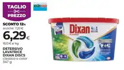 Coop Detersivo lavatrice DIXAN DISCS offerta