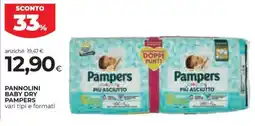 Coop Pannolini baby dry PAMPERS offerta