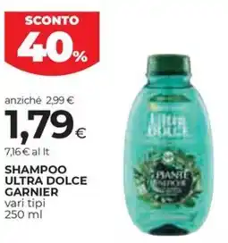 Coop Shampoo ultra dolce GARNIER offerta