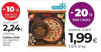 Coop Zuppa COOP offerta