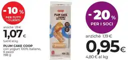 Coop Plum cake COOP offerta