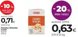 Coop Fagioli spagna COOP offerta
